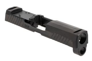 Grey Ghost Precision SIG P320 Compact Slide V2 with black DLC finish